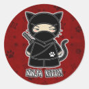 Search for ninja kitty stickers Animal