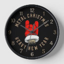 Search for heavy metal clocks Rock and roll
