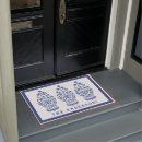 Search for chinoiserie doormats Blue and white