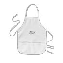 Search for black craft aprons For kids