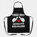 Search for boyfriend girlfriend aprons Husband