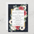 Search for rustic barn wood bridal shower invitations Boho