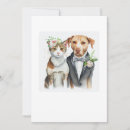 Search for cat bride and groom invitations Marriage