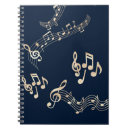 Search for music notebooks Gold