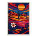 Search for psychedelic landscape art Sunset