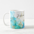 Search for alcohol ink mugs Blue