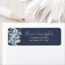 Search for beautiful flower return address labels Watercolor