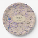 Search for music notes paper plates Vintage