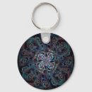 Search for abstract fractal key rings Flower