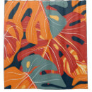 Search for banana leaf shower curtains Background