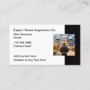 Search for home inspection business cards Modern