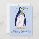 Search for fun penguins cards Winter