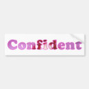 Search for confident bumper stickers Confidence