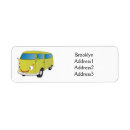Search for surfer return address labels Vintage