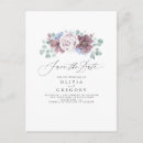 Search for purple hydrangea save the dates Summer