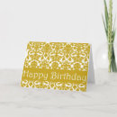 Search for unique floral cards Gold