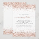 Search for elegant glitter baby shower invitations Rose gold