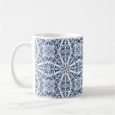Search for arabic pattern mugs Blue