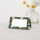 Search for christmas place cards Floral