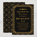 Search for gatsby baby shower invitations Black