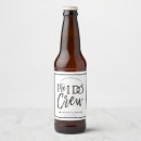 Search for groomsmen beer labels Black and white