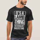 Search for lamb tshirts Thing