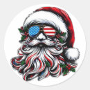 Search for patriotic christmas stickers America