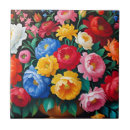 Search for bright colours tiles Botanical