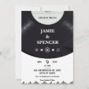 Search for music wedding invitations Disco