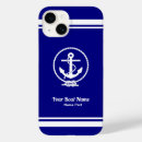 Search for anchor with rope iphone cases Marine