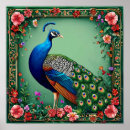 Search for blue peacock bird posters Beautiful