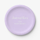 Search for lavender paper plates Birthday