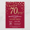 Search for burgundy and gold birthday invitations Adult birthday party