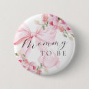 Search for pink floral badges Baby in bloom