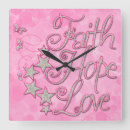 Search for faith hope love clocks Inspirational