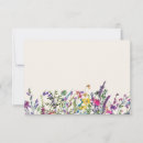 Search for blank floral invitations Purple