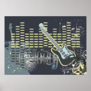 Search for old guitar art Retro