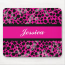 Search for hot pink leopard mouse mats Cheetah