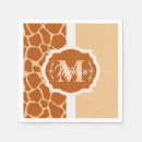 Search for giraffe print napkins Cute