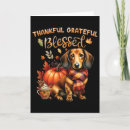 Search for dachshund thanksgiving cards Autumn