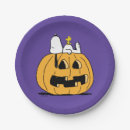 Search for jack o lantern plates Snoopy