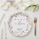 Search for botanical plates Baby in bloom