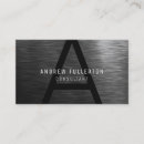 Search for understated business cards Elegant