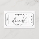 Search for drink tickets weddings Trendy