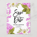 Search for magenta save the dates Botanical