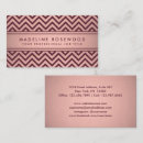 Search for zig zag pattern business cards Elegant