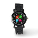 Search for bright watches Black background