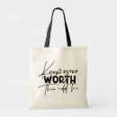 Search for inspirational quotes tote bags Cute