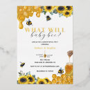 Search for foil gender reveal invitations Watercolor