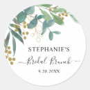 Search for bridal brunch stickers Botanical